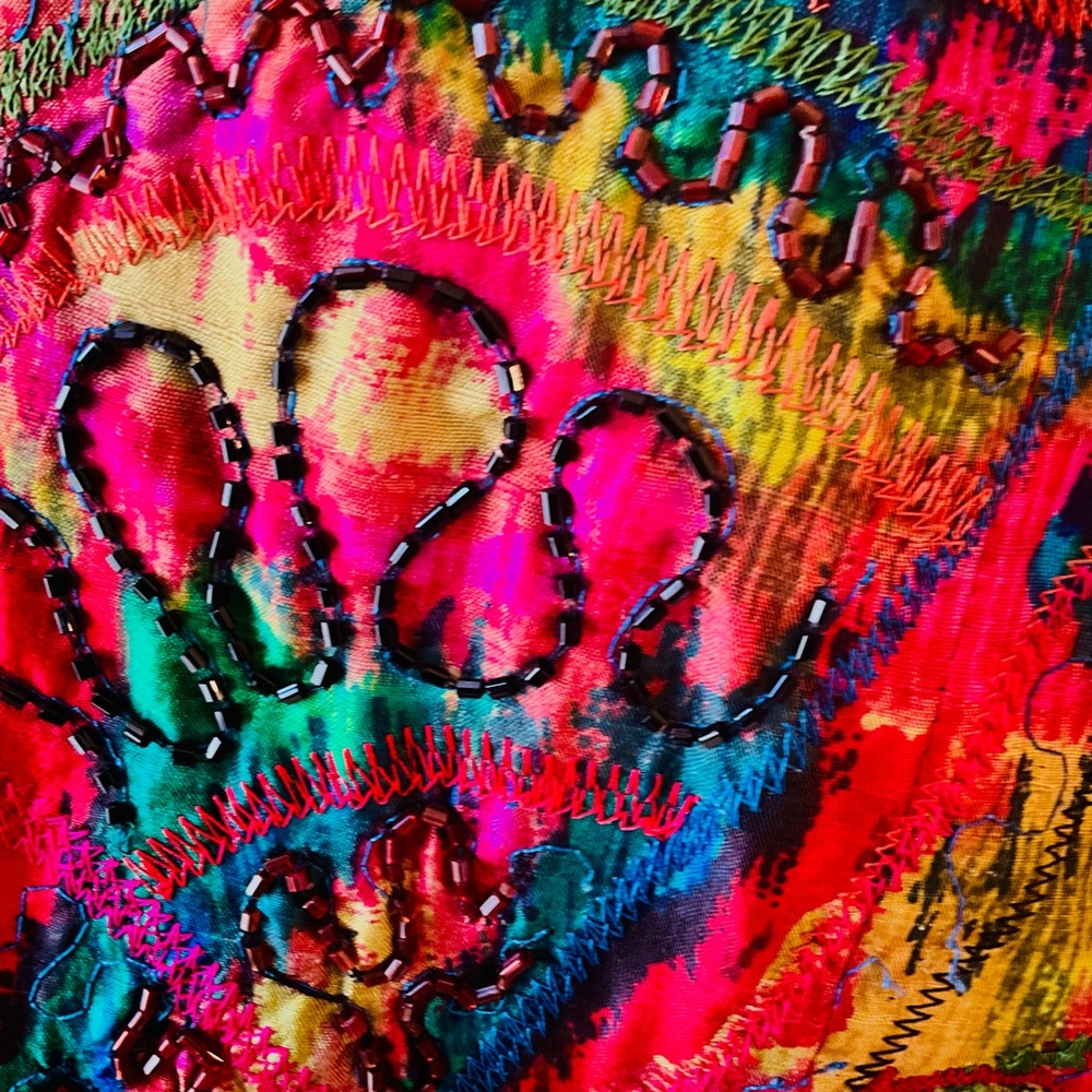 Vibrant Multicolor Jacket - Picture 3 of 4